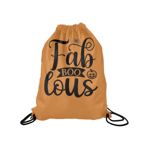 Fabulous Halloween Bag Medium Drawstring Bag Model 1604 (Twin Sides) 13.8"(W) * 18.1"(H)