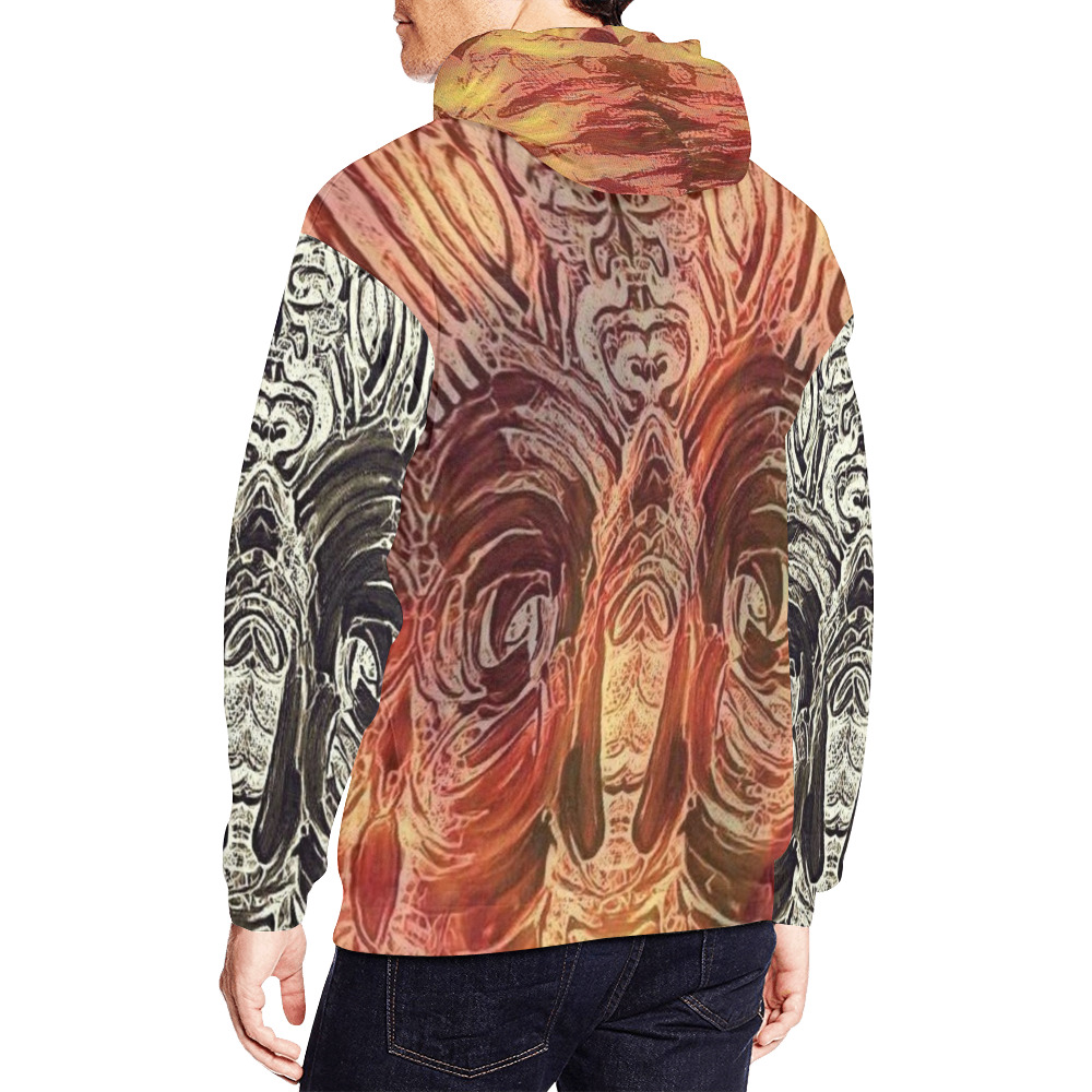 NK1 All Over Print Hoodie for Men (USA Size) (Model H13)