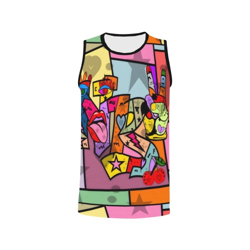 NB POP by Nico Bielow All Over Print Basketball Jersey