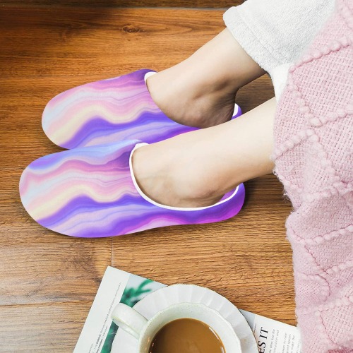 Bright purple marbling 7