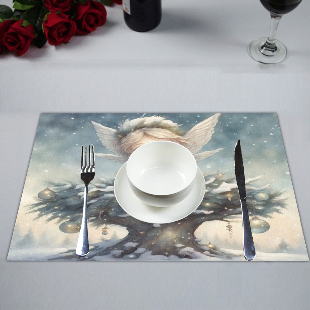 Little Christmas Angel Placemat 14’’ x 19’’ (Set of 6)