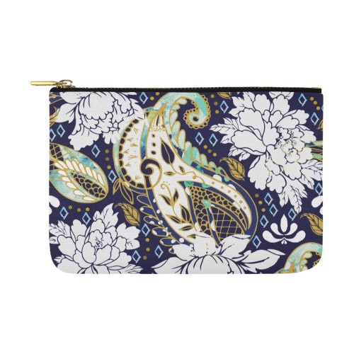 Paisleyobsession-87 Carry-All Pouch 12.5''x8.5''