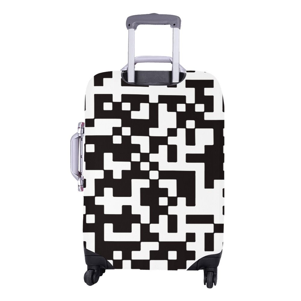 BTC QR Luggage Cover/Medium 22"-25"