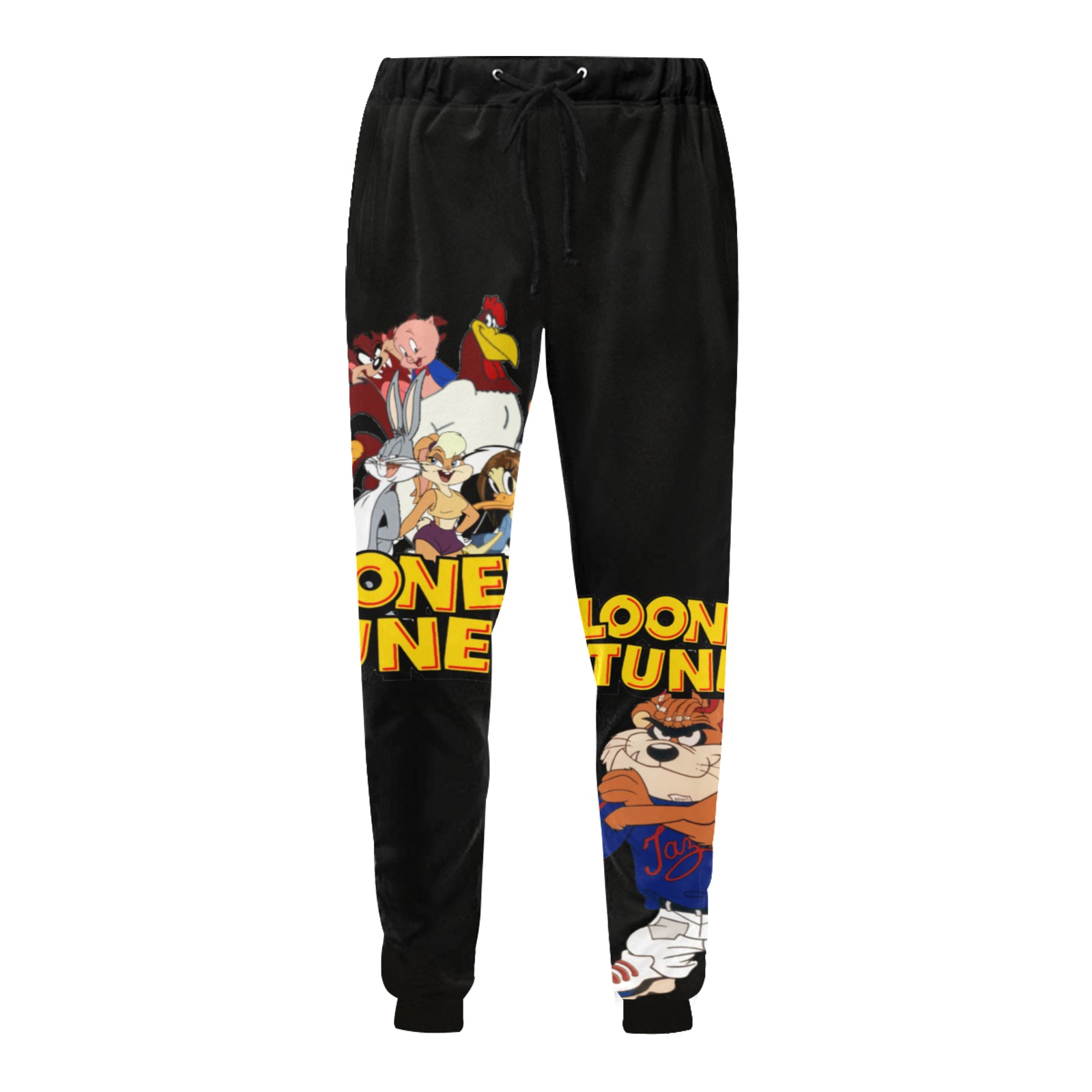 Loony Tunes Family Men's All Over Print Sweatpants (Model L11)