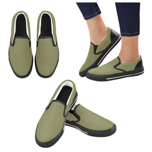 20170915100546965818 Men's Slip-on Canvas Shoes (Model 019)