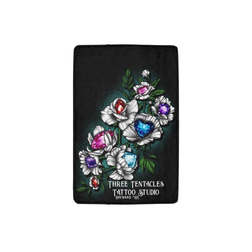 Flowers Ultra-Soft Micro Fleece Blanket 32"x48"