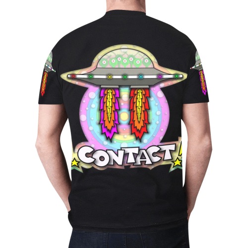 ITEM 31 - UFO - T-SHIRT New All Over Print T-shirt for Men (Model T45)