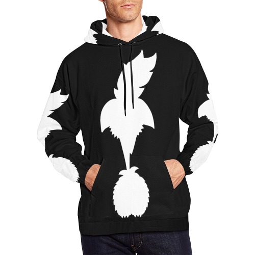 ITEM 35  _ HOODIE - JUNGLEBIRDY SILHOUETTE All Over Print Hoodie for Men (USA Size) (Model H13)