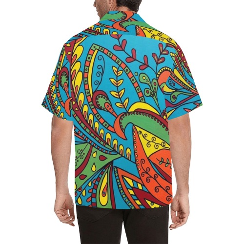 Euphoric Hawaiian Shirt (Model T58)