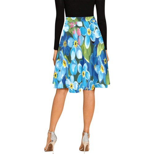 thdbbb Melete Pleated Midi Skirt (Model D15)