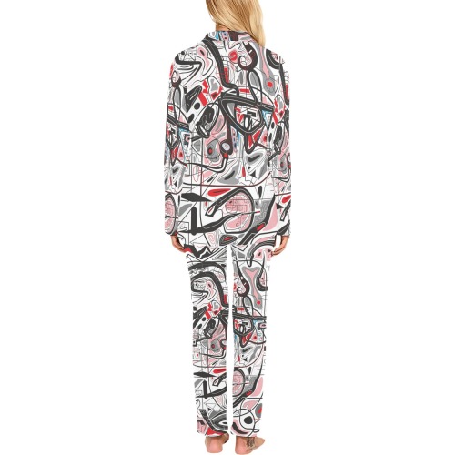 Model 2 Women's Long Pajama Set