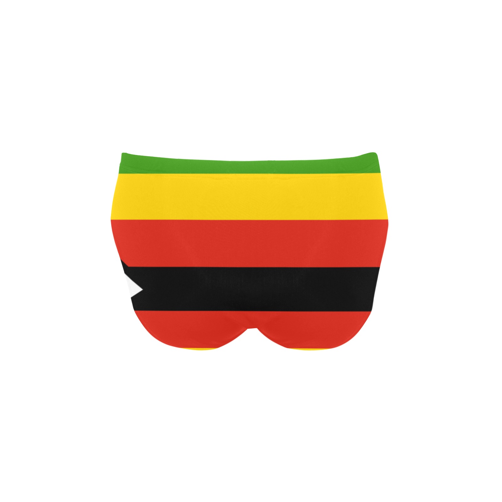 Flag_of_Zimbabwe.svg Men's Swimming Briefs (Model L59)