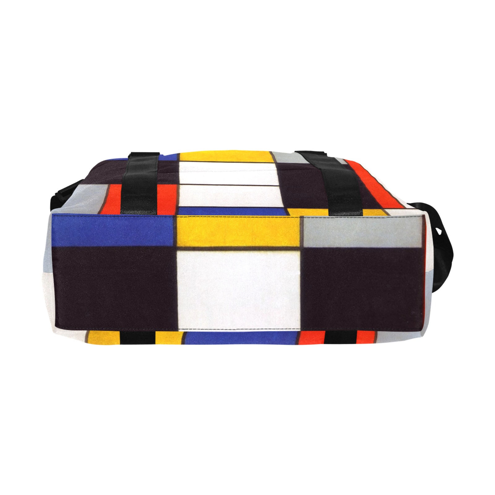 Composition A by Piet Mondrian Large Capacity Duffle Bag (Model 1715)