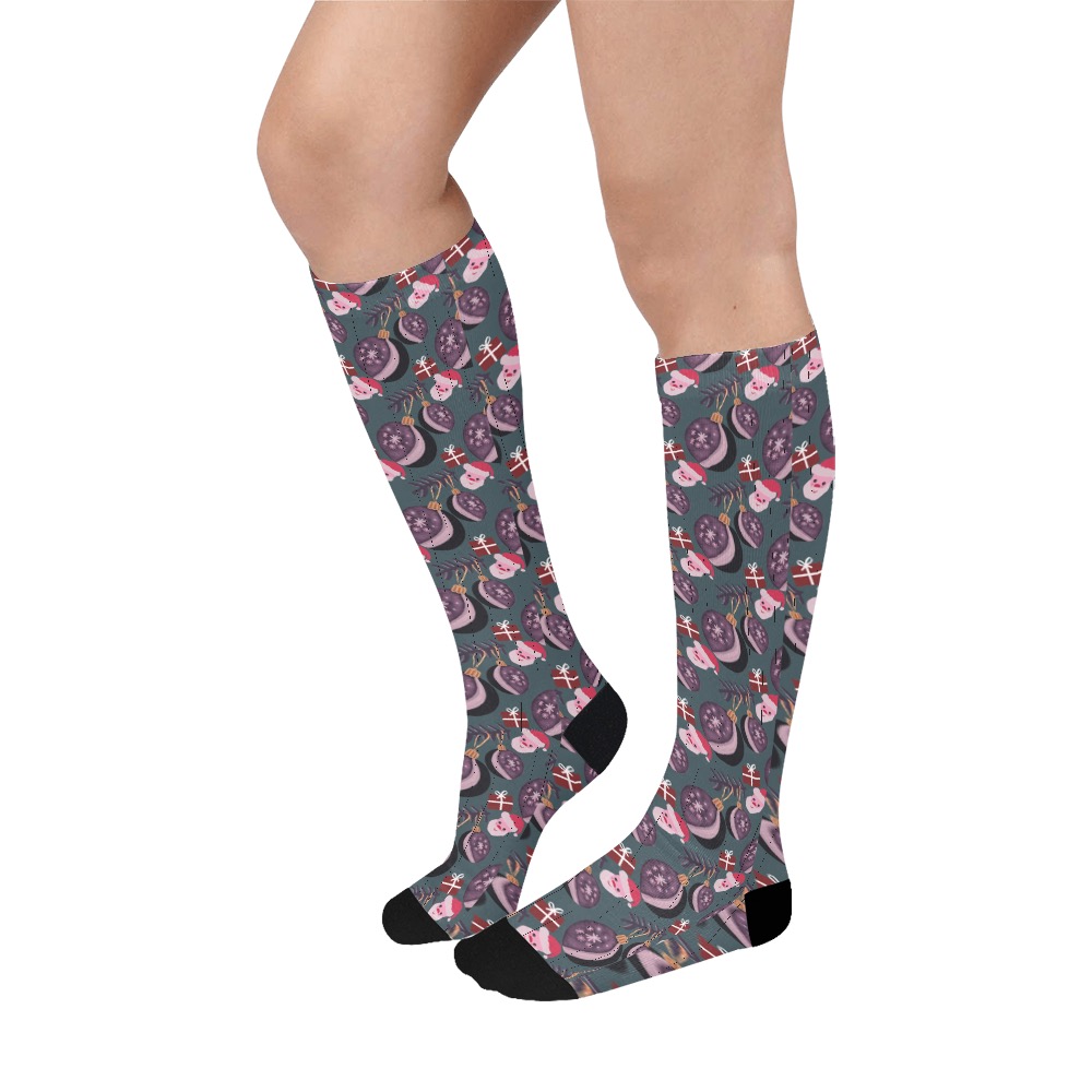 Christmas design Over-The-Calf Socks