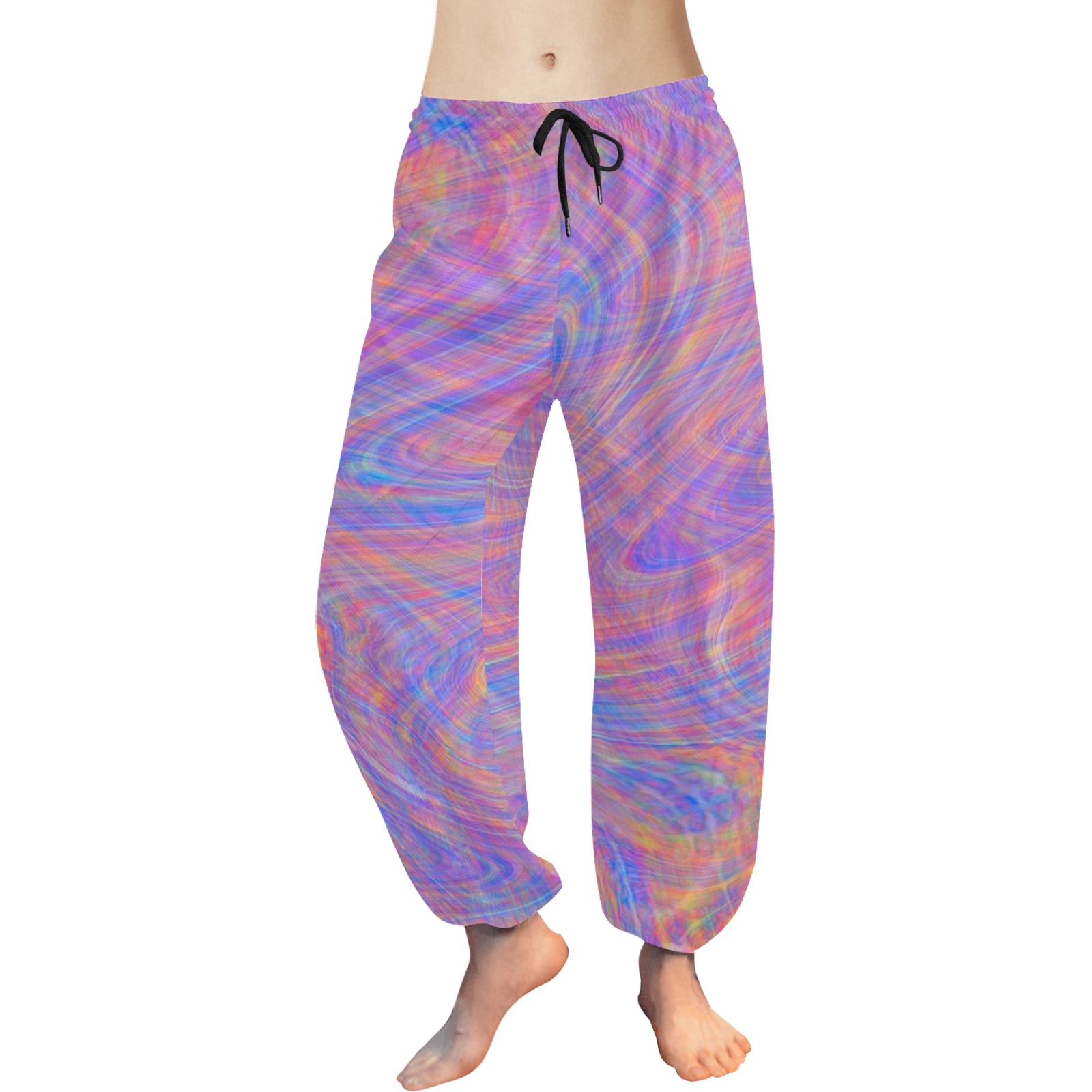 UniKornVibes Women's All Over Print Harem Pants (Model L18)