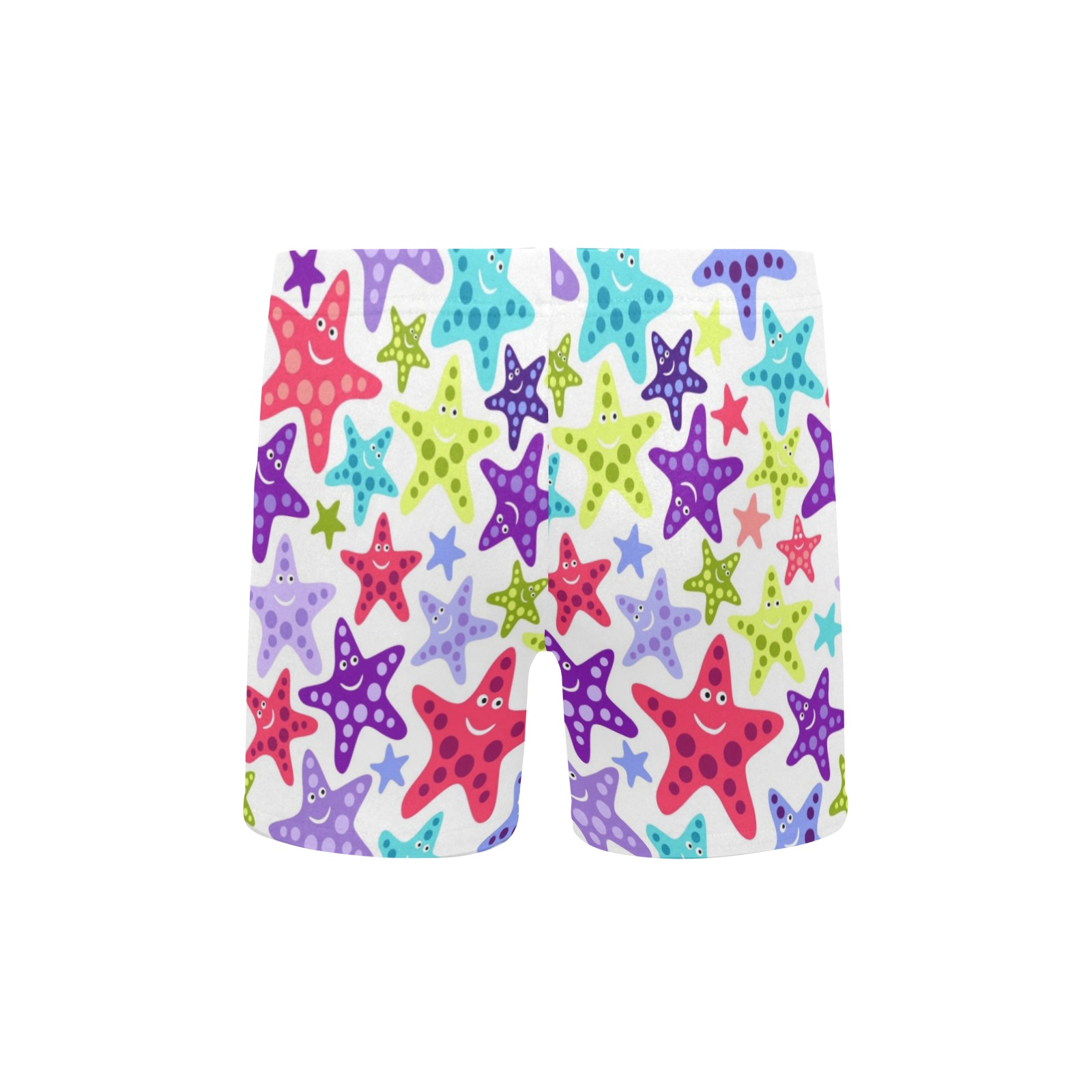 Funny starfishes Little Boys' Swimming Trunks (Model L57)