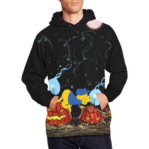 Ferald and The Rotten Pumpkins All Over Print Hoodie for Men (USA Size) (Model H13)