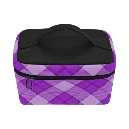 Purple Plaid Tartan 3 Diagonal