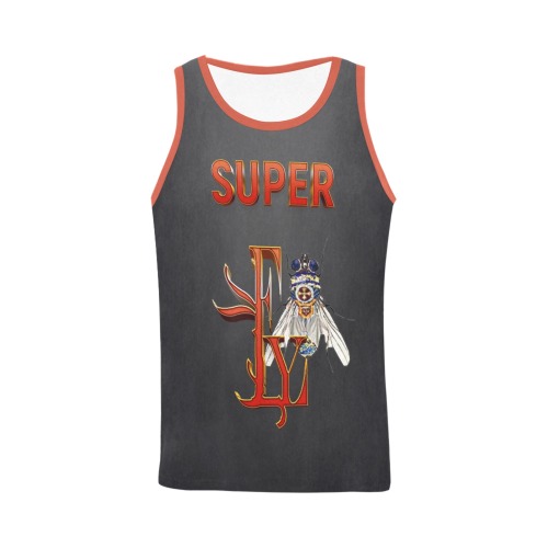 Super Fly Collectable Fly All Over Print Tank Top for Men (Model T43)
