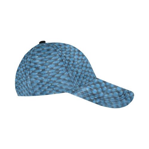 Leather Blue Step by Artdream All Over Print Dad Cap C (7-Pieces Customization)