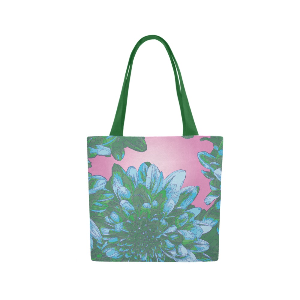 Bloomin' Canvas Tote Bag (Model 1657)