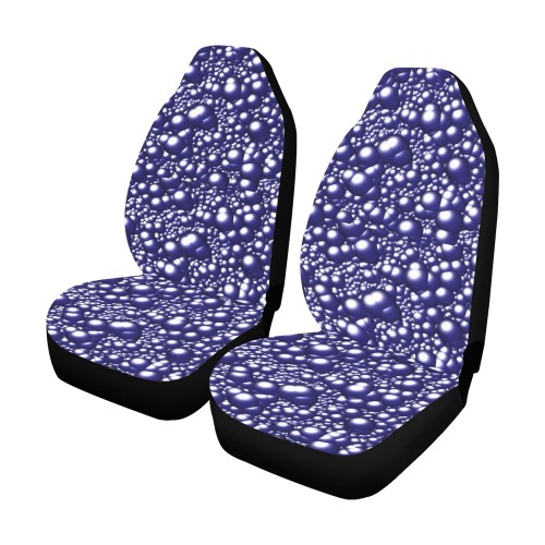 bubble blue Car Seat Covers (Set of 2)