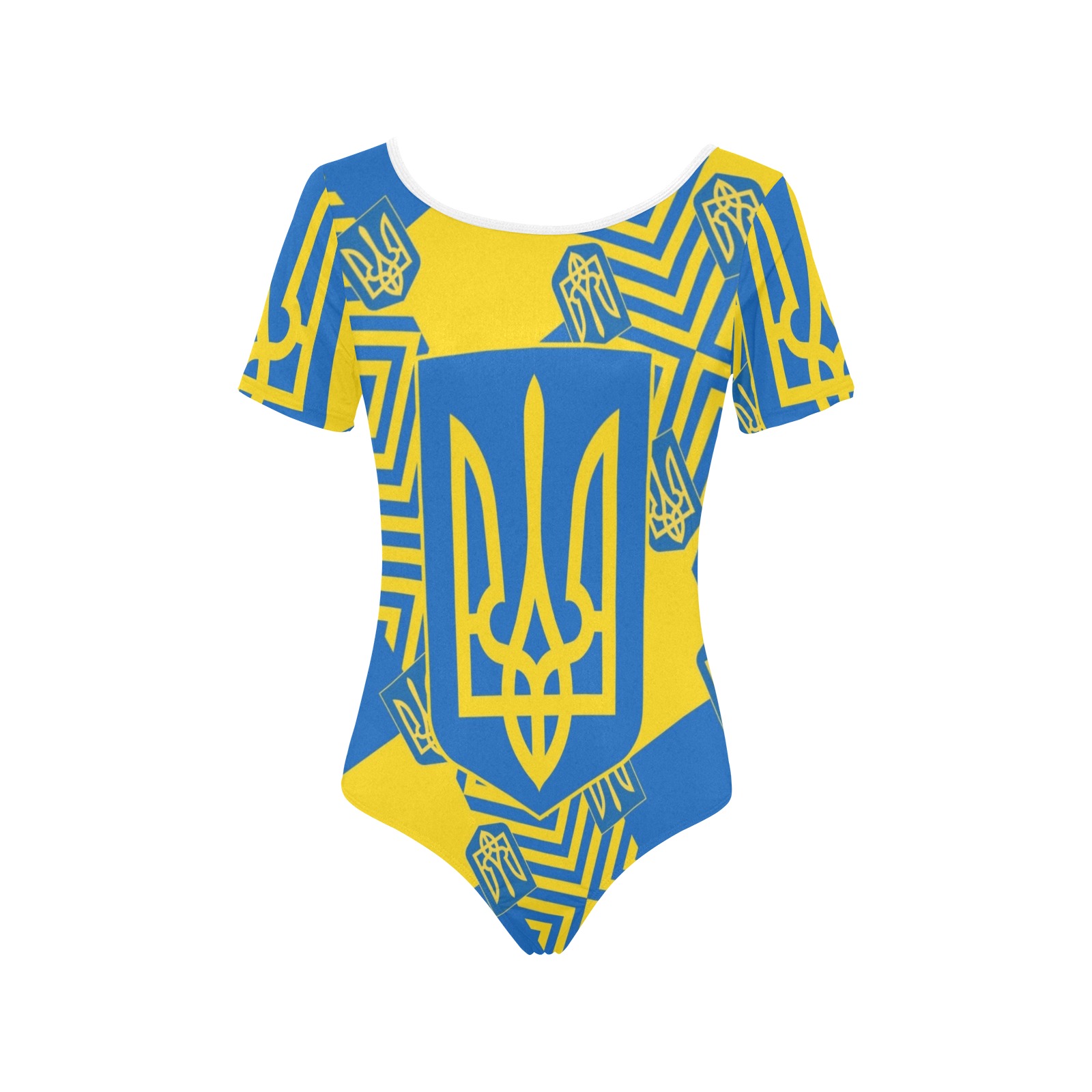 UKRAINE 2 Women's Short Sleeve Bodysuit