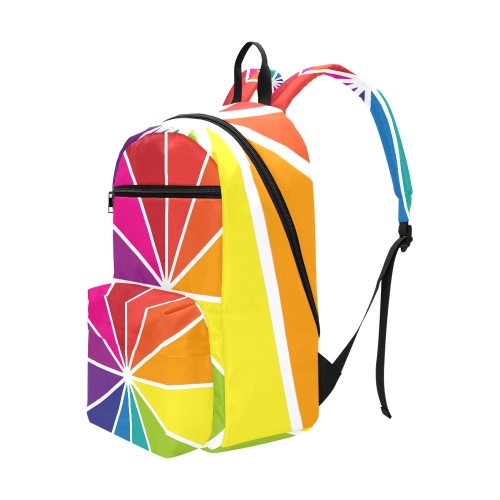 Wheel of Colour Large Capacity Travel Backpack (Model 1691)