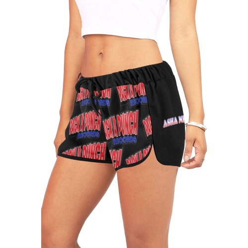 Asha Pack a Punch Women's All Over Print Relaxed Shorts (Model L19)
