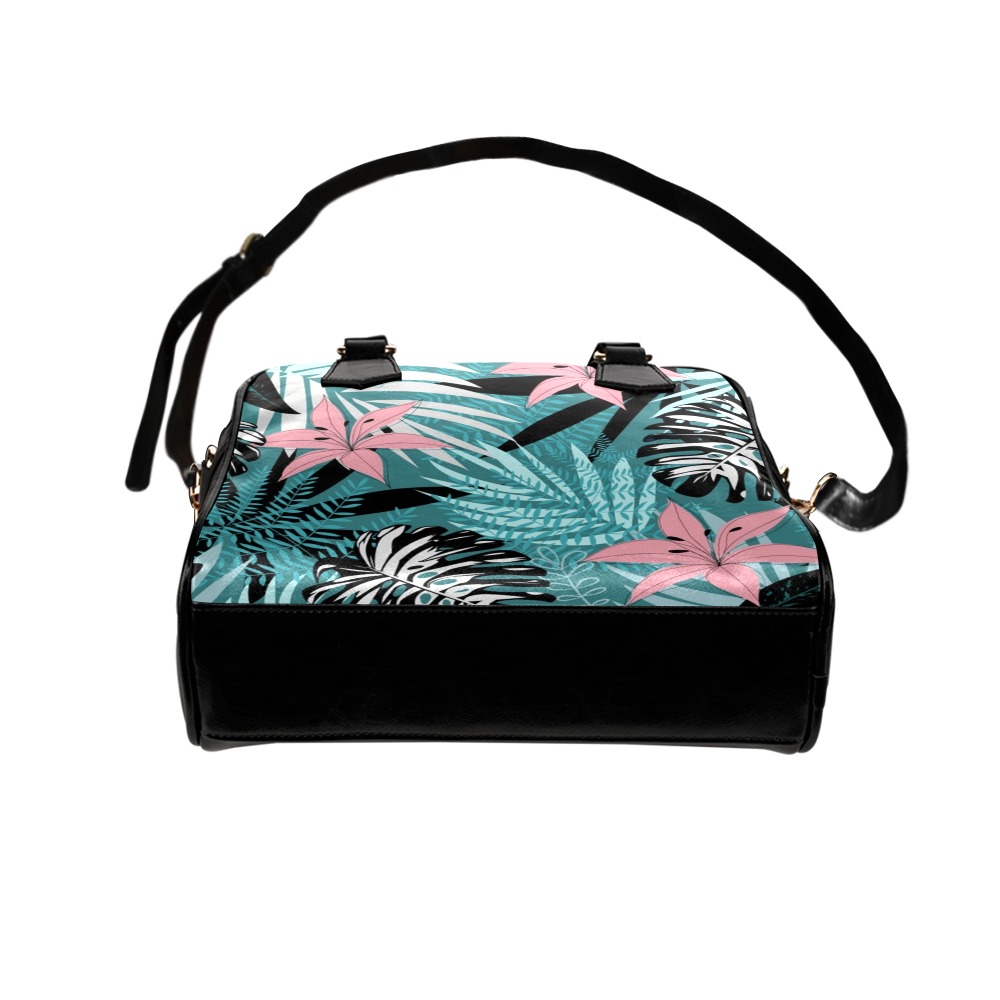 Colorful Tropical Pattern (297) Shoulder Handbag (Model 1634)