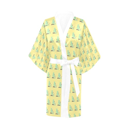 Robe yellow Kimono Robe