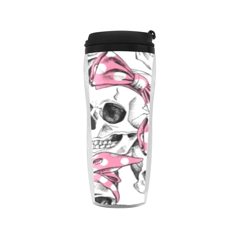 Skull with Bandana Reusable Coffee Cup (11.8oz)
