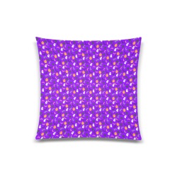 Halloween Pattern Custom Zippered Pillow Case 20"x20"(Twin Sides)