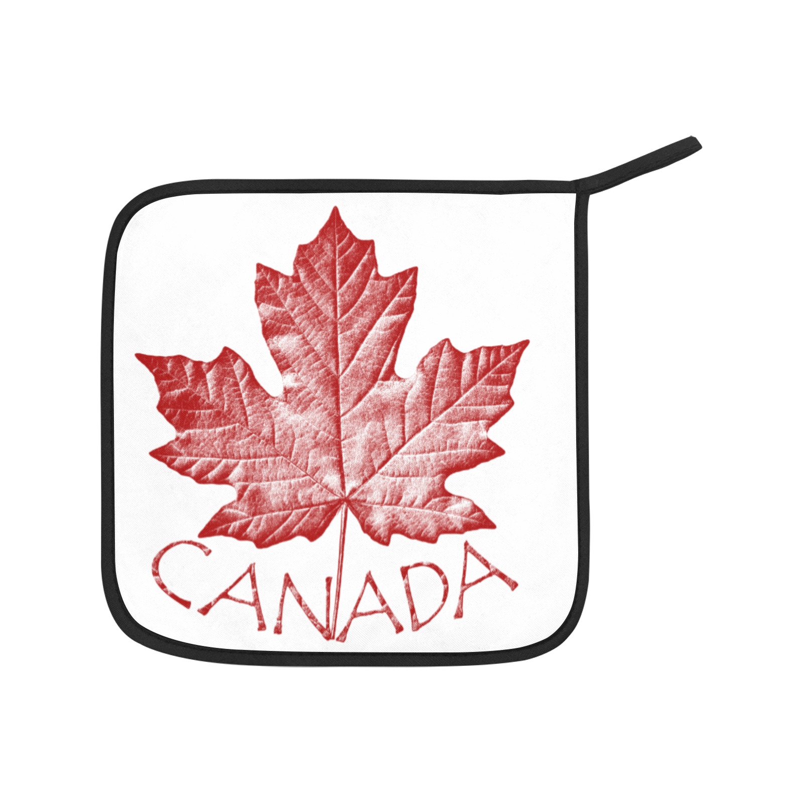Vintage Canada Maple Leaf Oven Mitt & Pot Holder