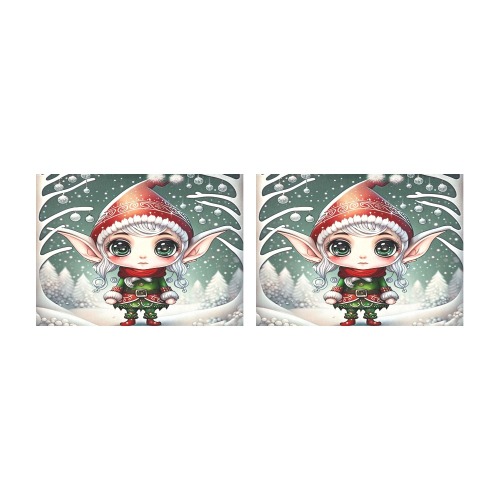 Christmas Elf Placemat 14’’ x 19’’ (Set of 2)