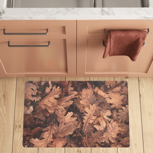 Fall Leaves Kitchen Mat 32"x20"