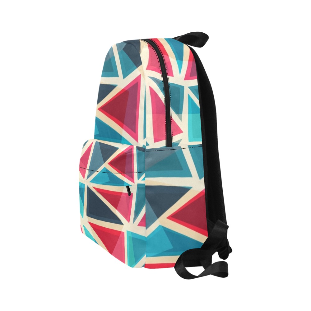 Mid Century Geo Shape Abstract (1) Unisex Classic Backpack (Model 1673)