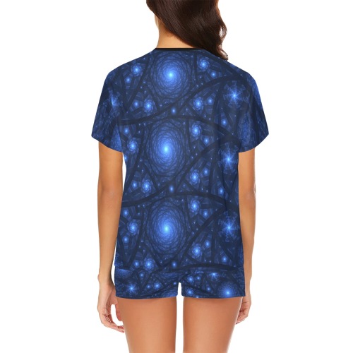 Starry Starry Night Women's Short Pajama Set