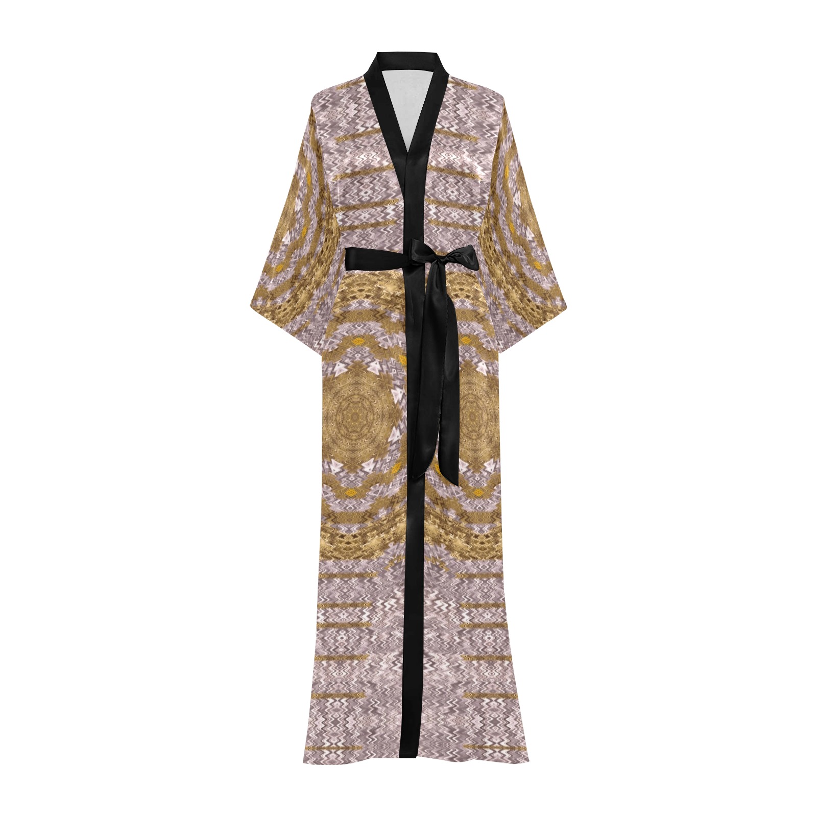 festive elegant glamorous star look Long Kimono Robe