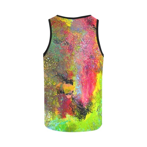 Bird of Paradise1 All Over Print Tank Top for Women (Model T43)