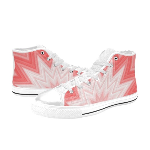 STARBURST High Top Canvas Shoes for Kid (Model 017)