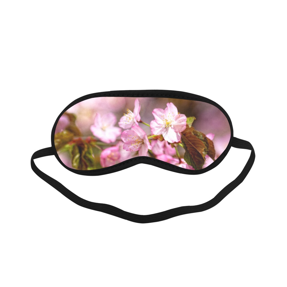 The festival of pink sakura cherry blossoms. Sleeping Mask