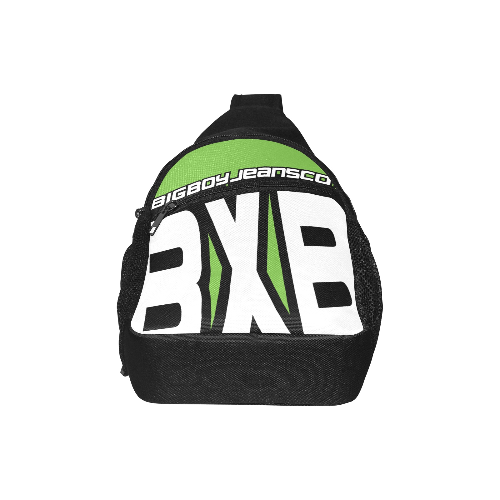 BXB BAG GREEN BEAM Chest Bag-Front Printing (Model 1719)