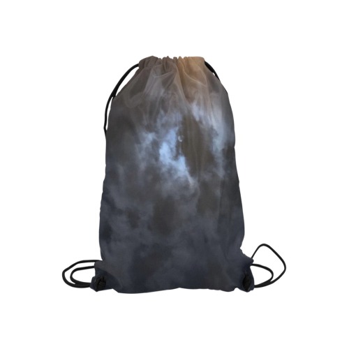 Mystic Moon Collection Small Drawstring Bag Model 1604 (Twin Sides) 11"(W) * 17.7"(H)