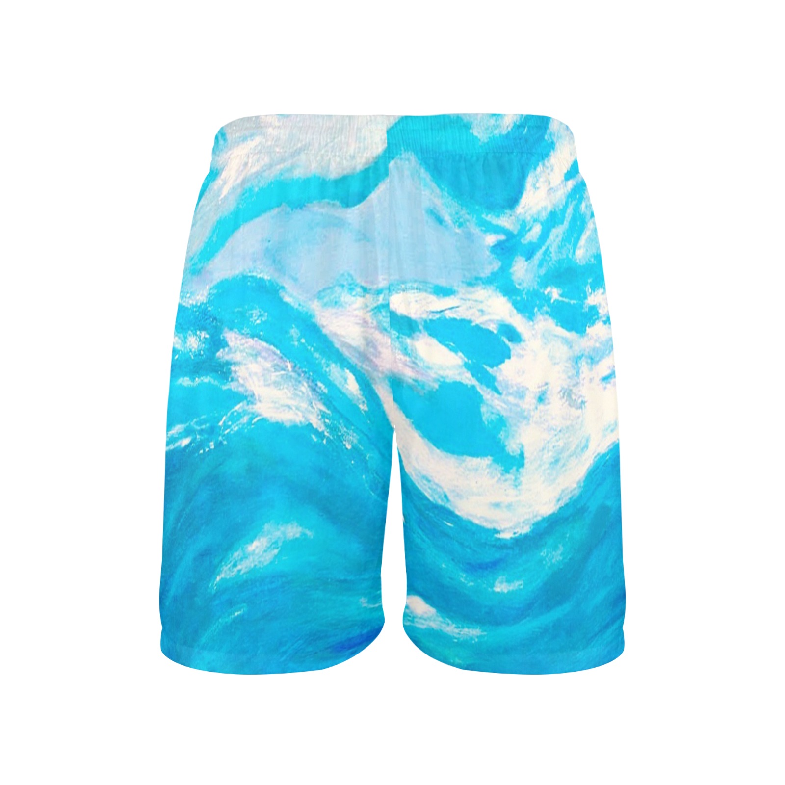 El Mar Collection Men's All Over Print Elastic Beach Shorts (Model L20-2)