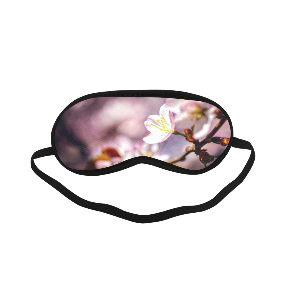 Magic of a sakura cherry garden in Hanami season. Sleeping Mask