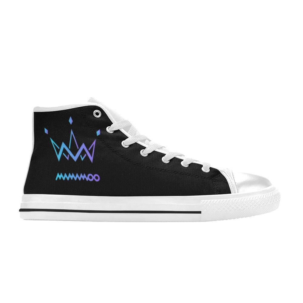 MAMAMOO Women's Classic High Top Canvas Shoes (Model 017)