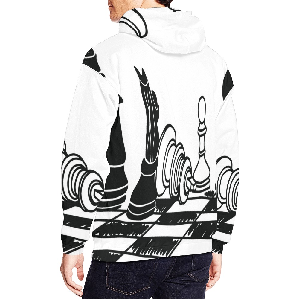 SOP/SOPHISTICATED QUEEN All Over Print Hoodie for Men (USA Size) (Model H13)