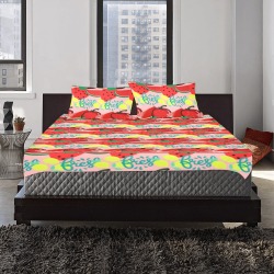 Fruits 3-Piece Bedding Set