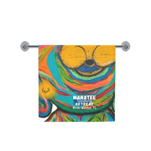 Magic Merlyn Beach Towel - Manatee Landing Retreat Bath Towel 30"x56"